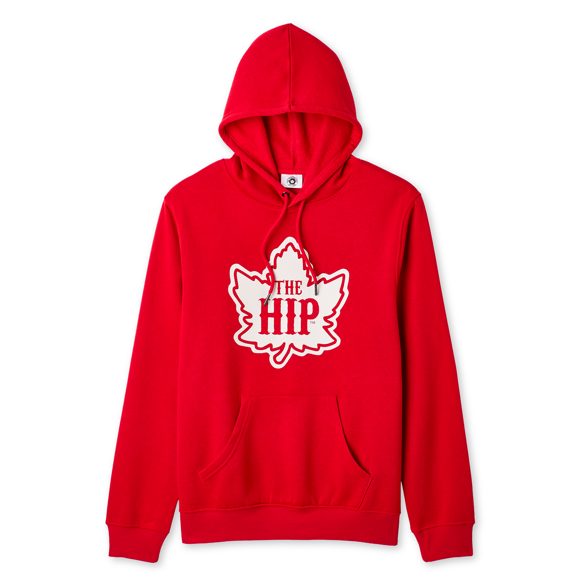 Haut à capuchon imprimé graphique The Tragically Hip pour hommes
