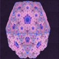 thumbnail image 1 of Ahgly Company Tapis d'Intérieur Lavable en Machine Carré Transitionnel Orchidée Violet, 5 Pieds Carré, 1 of 7
