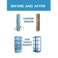 thumbnail image 4 of Copper Anode, Basket, and Coil Cleaner - Easy to Use, Prolongs The Electrode (8oz) - Cleans Your Solar Pool Ionizer's Basket and Electrode, All at Once - Sun Shock Soak and Rinse, 4 of 4