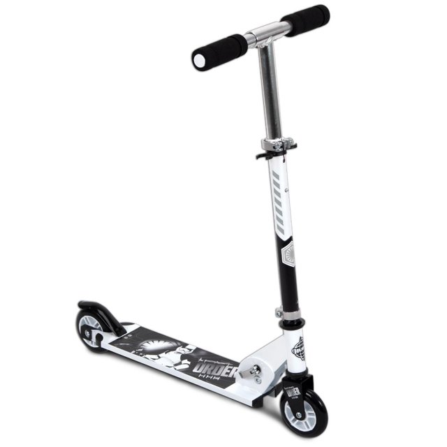 Huffy Star Wars First Order Stormtrooper Kids Folding Inline Foot Kick Scooter