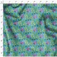 thumbnail image 4 of Soimoi Poly Georgette Fabric Leaves & Floral Artistic Decor Fabric Printed Yard 52 Inch Wide, 4 of 5