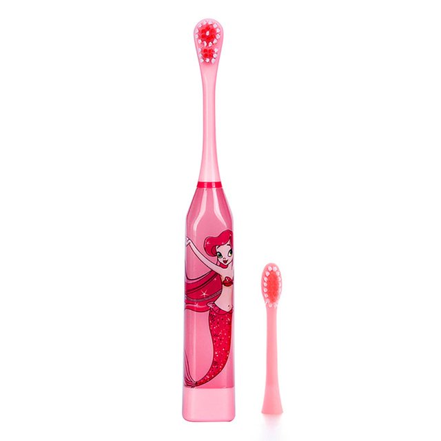 Cute Design Children Electric Toothbrush Cartoon Pattern Double-sided