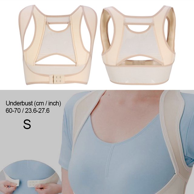 Peahefy 4 Size Back Shoulder Posture Correction Band Ladies Students Humpback Relief Corrector Brace, Shoulder Posture Correction,Back Corrector
