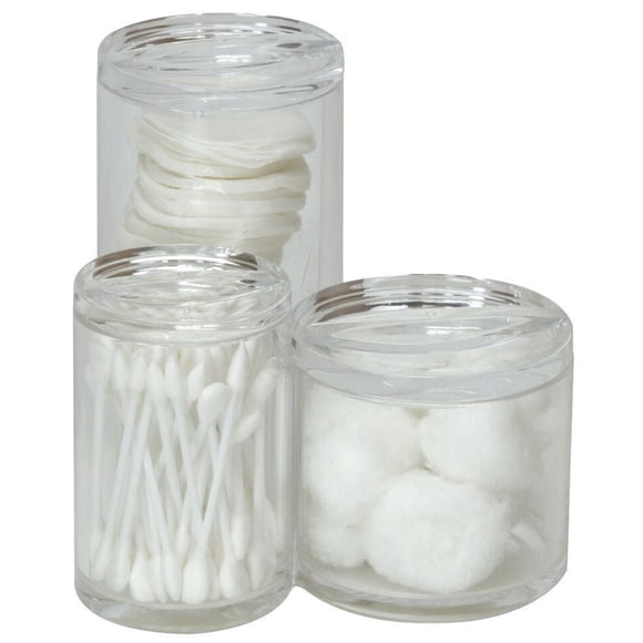 Caboodles Crystal Clear Teirs of Joy Cosmetic Tray