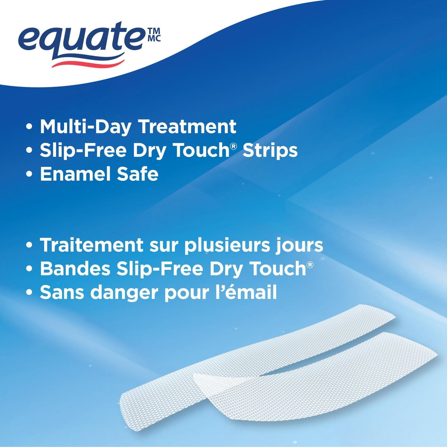 Bandes blanchissantes Ultra Equate 10 jours de traitement