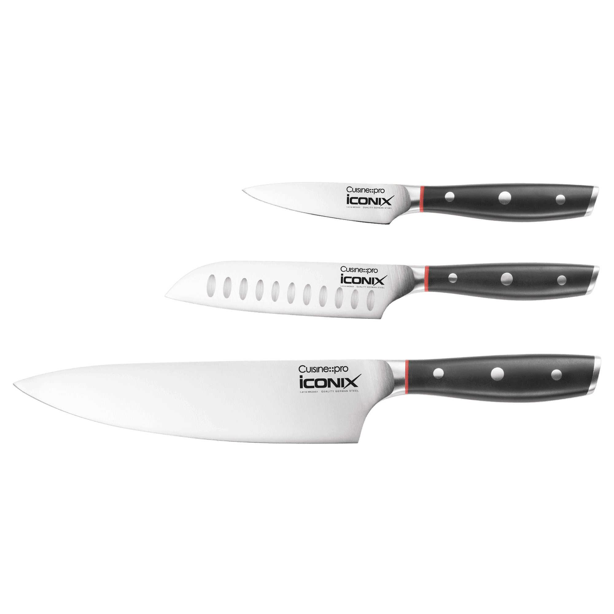Cuisine::pro® iconiX® 3 Piece Starter Knife Set