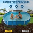 thumbnail image 2 of Garvee Liner Life Oval 12' x 24' Oval Pool Liner Pad, Polyester Geotextile for Above Ground Pools, 2 of 8