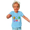 thumbnail image 4 of Chandails pour Filles Tout-Petits Enfants Garçons Filles Mignon Col Rond Imprimé Manches Courtes Haut, 4 of 9