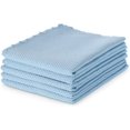 thumbnail image 1 of 5 Pack Chiffons de Nettoyage en Verre, Chiffons de Nettoyage en Écailles de Poisson, Serviettes de Séchage en Microfibre, Sans Peluches, Sans Traces, Réutilisables, 1 of 6