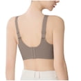 thumbnail image 4 of LOVZFMLL Soutien-Gorge pour Femmes Mode Femmes Couleur Unie Transparent Sans Armatures Bonnets Fixes Rassemblement Soutien-Gorge Quotidien Café 2TG, 4 of 4