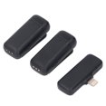 thumbnail image 1 of Micro Lavalier, Système de Microphone à Revers 2 Émetteurs 1 Récepteur pour Diffusion en Direct pour Téléphone Tablette IOS 14 13 12, 1 of 7