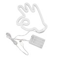 thumbnail image 2 of Hand Finger LED Neon Light, USB And Battery Powered LED Neon Sign Warm Light Shockproof  For Bedroom, 2 of 8
