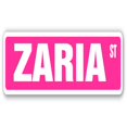 thumbnail image 1 of SignMission SS-624-ZARIA 24 in. Zaria Street Childrens Name Room Sign, 1 of 1