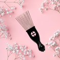 thumbnail image 4 of lionlar Afro Pick, Metal Hair Pick Comb, Detangle Braid Hair Styling Comb, Fist Hair A, 4 of 8