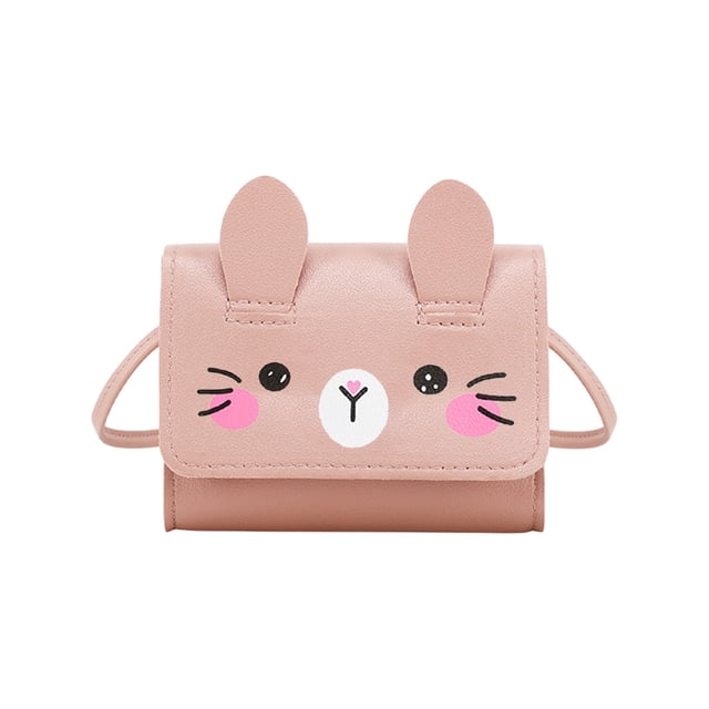 Btomtd Petit et Mignon Mini Porte-Monnaie de Style Occidental pour Enfants, Rose