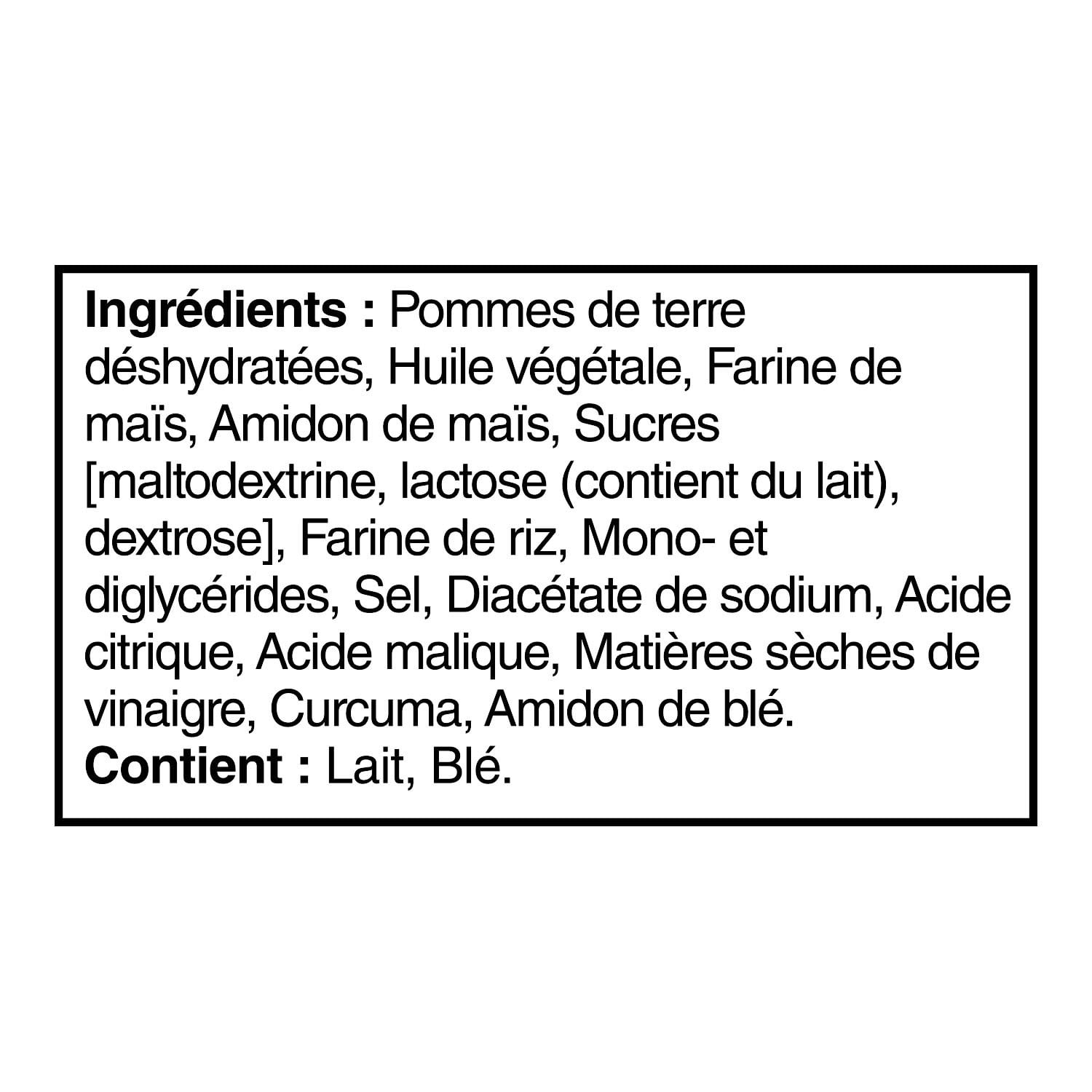 Croustilles Pringles Saveur de Sel et vinaigre 156 g