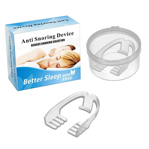 Snoring Mouth Guards for Teeth Grinding  Night Protector for Bruxism Clenching Snoring Sleep Aid Mouth Tray with Box
