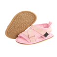 thumbnail image 3 of MesaSe Baby Sandals Summer Baby Girls Solid Color Soft Sole Shoes, 3 of 5