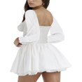 thumbnail image 2 of Party Mini Dress in Casual Style with Long Sleeves for Women, 2 of 6