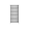 thumbnail image 2 of Bush Furniture Salinas Grande - Bibliothèque - 5 Tablettes - Blanc, shiplap Gris, 2 of 11