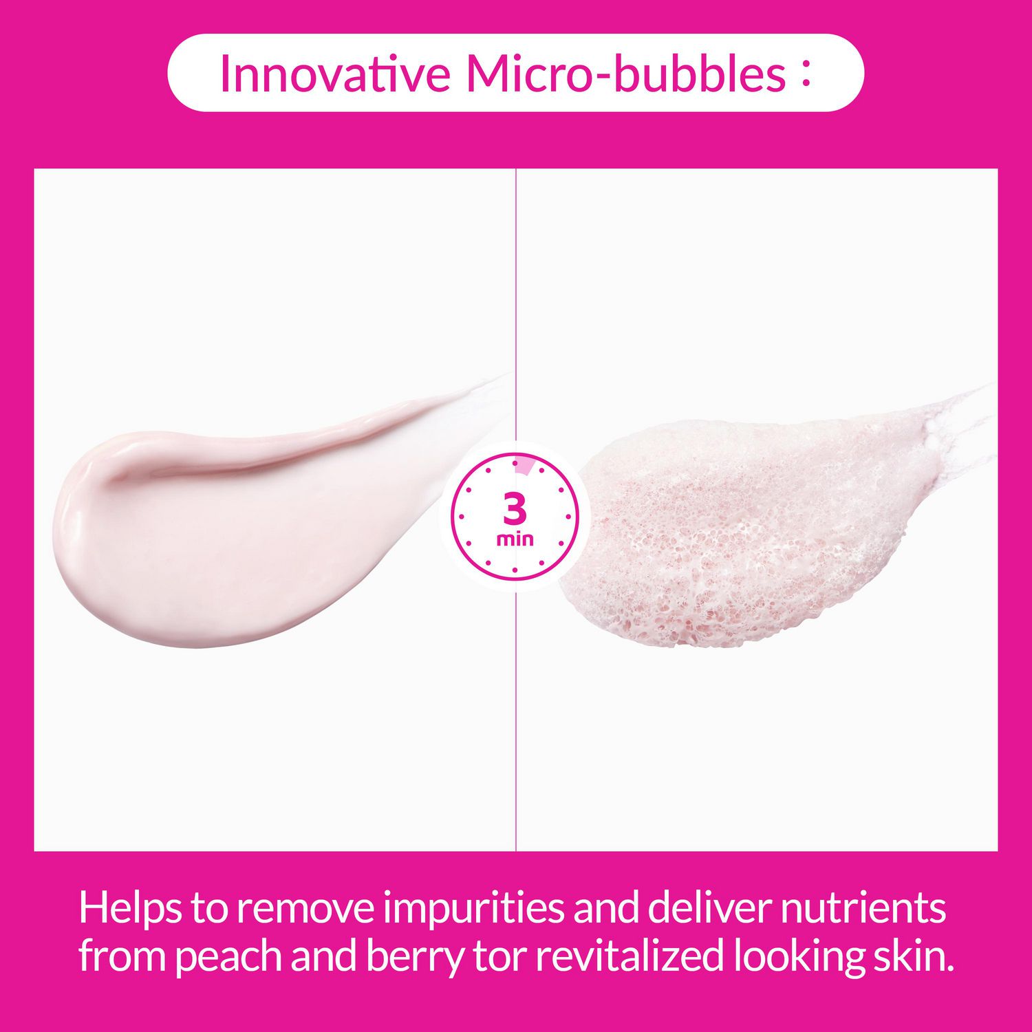 Soo'Ae Sweet Pink Bubble Mask