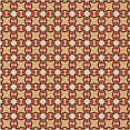thumbnail image 1 of Ahgly Tapis d'Intérieur Lavable en Machine Carré Rouge Safran, 6 Pieds Carré, 1 of 7