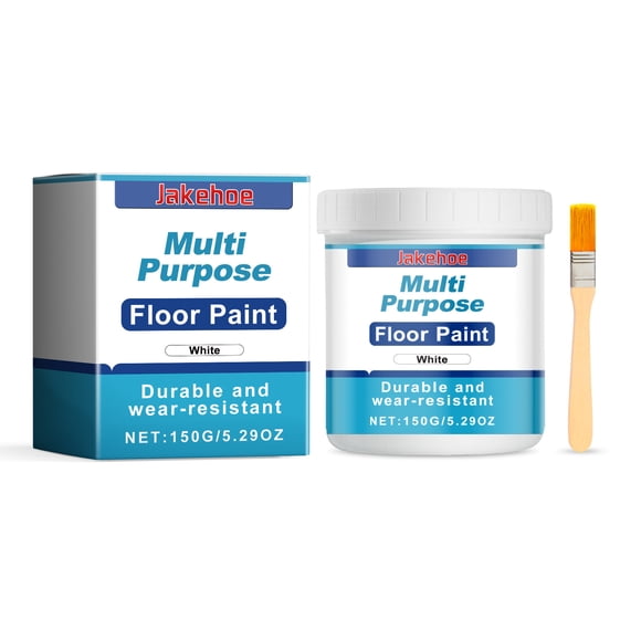 Amzcrzy Outils pour la Maison, Outils de Jardinage, Amélioration de l'Habitation, Peinture de Plancher Polyvalente 150 ml Apprêt pour Enlever la Rouille