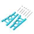 thumbnail image 1 of bedienty 2pcs 1/10 Front Lower Suspension Arm Aluminum Alloy Enhanced Rc Front Lower Suspension Arm For SLASH 4x4 Blue, 1 of 6