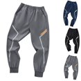 thumbnail image 4 of Pantalon à Séchage Rapide pour Garçons Jeunes de Printemps 7-16 Ans Style Mince Pantalon de Sport de Randonnée en Plein Air Gris Foncé, 4 of 4
