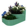 thumbnail image 1 of BeesClover Galvanized Steel Raised Garden Bed Kit, 30" Deep Root Planter Box for Vegetables, Herbs & Flowers, Easy Assembly, 1 of 6