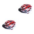 thumbnail image 4 of ZheElen PC Confortable Vélo pour Hommes - Léger Résistance à l'Air Réduite Résistance aux Impacts Réglable Sans Fardeau Conduite Rouge Blanc 2 Ensembles, 4 of 6