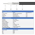 thumbnail image 4 of Ts9 Male To Ts9 Female Rf Coaxial Extension Cable Rg174 for Jumper Cable 6.6 Ft, 4 of 7