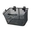 thumbnail image 3 of QualitChoice Iron Kids Bike Basket Front Bike Decoration Versatile Compatibility Features With Secure Leather Buckle Tricycles Snacks, 3 of 6