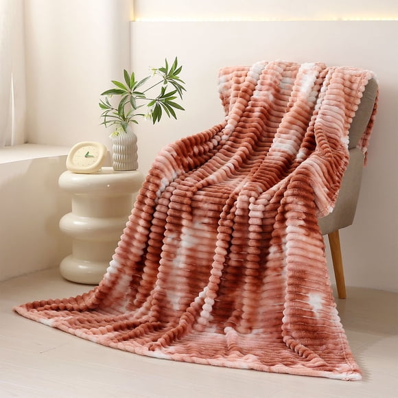 Amzcrzy Coral Blanket Comfortable and Breathable Printed Drawstring Flannel Scandinavian Tie-Type Velvet Office Conditioner Blanket Air Mattress Dorm Room Essentials Apartment Essentials Bedding