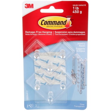 Command™ Jewelry Rack 17097CLR-EF