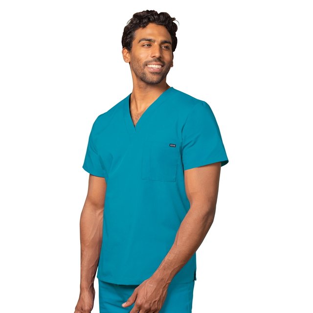 Adar Uniformes Médicaux Unisexes Universels - Haut de Sarrau Tunique à Col en V