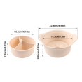 thumbnail image 2 of SIfdSeng Silicone Microwave Steamers Food Grade Microwave Rice Cooker with Handle Lid for Vegetables//Baby Food Cooking Dining, 2 of 8