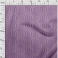 thumbnail image 3 of oneOone Cotton Flex Purple Fabric Geometric Allover Modern Traditional Sewing Craft Projects Fabric Prints By Yard 40 Inch Wide, 3 of 4