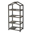 thumbnail image 2 of VegTrug 4-Tier Cedar Greenhouse - Grey, 2 of 5