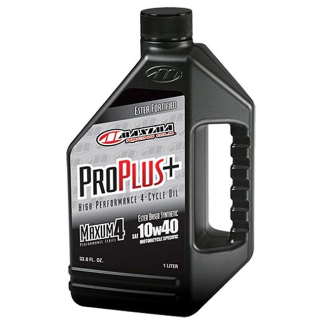 Maxima 30-02901 1 Litre Pro Plus 10W40 Maxum 4 Series Synthetic Motorcycle Engine Oil
