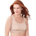 thumbnail image 1 of Bali Womens Comfort Revolution EasyLite Seamless Wirefree Bra, 2XL, Sandshell, 1 of 2