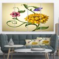 thumbnail image 1 of Design Art - Flowers and Leaves Illustration, 1 of 4