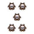 thumbnail image 3 of Maytalsory Exquisite And Fashionable Halloween Enamel Pin Brooch Gift For Gothic Jewelry Enthusiasts Spider Skeleton 5Set, 3 of 6