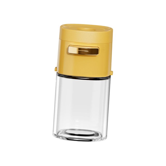 GROWTH TANK Bouteille d'Assaisonnement Transparente Distributeur d'Épices Limite Gla Shaker pour Jaune