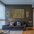 thumbnail image 3 of LED Integrated Black 14" Outdoor Indoor Wall Sconce, 3 of 8