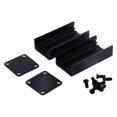 thumbnail image 2 of Aluminum PCB Instrument Box, Extruded Aluminum Case, Split Electronic Cooling Case, 50x25x25mm, for Electronic Projects, Power, Electrical Boxes, 2 of 8