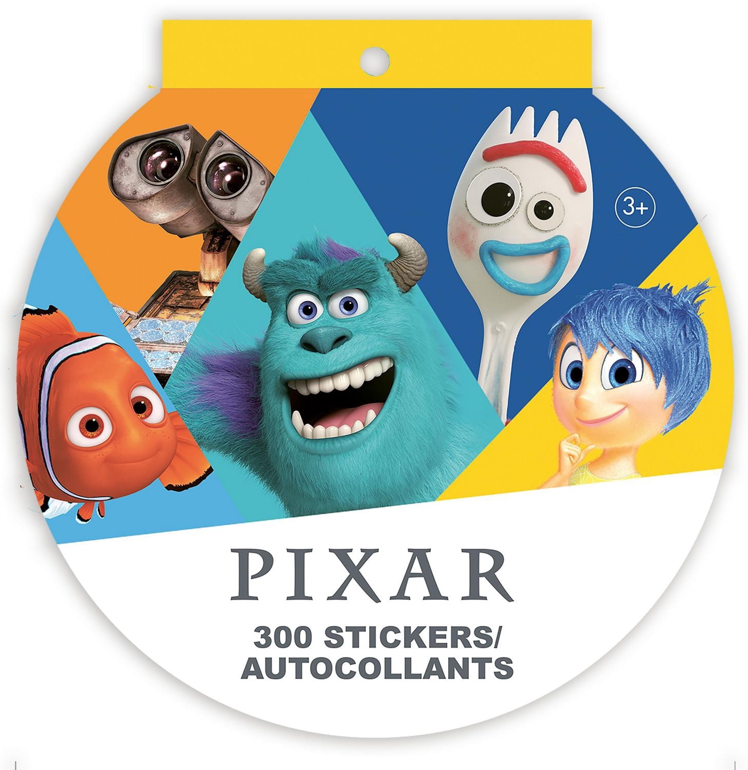 Livre d'autocollants découpés en format géant Pixar ™ Collection