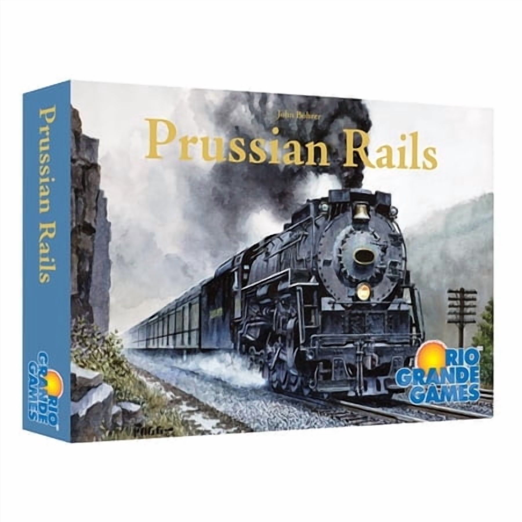 Rio Grande Games Prussian Rails Train Board Game - Build Railroads Across Germany, Ages 14+, 3-5 Players, 90-120 Min