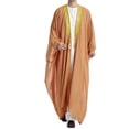 thumbnail image 1 of EQWLJWE Summer Saving!Men'S Muslim Robe Arab Middle Robe Long Style Long Sleeve Embroidered Long Shirt Fashion Casual Robe Overhang, 1 of 9