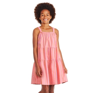 Robe étagée à lanières George pour filles